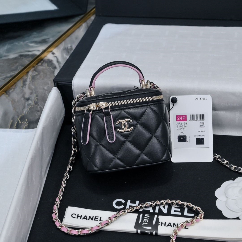 Ch*el cosmetic bags